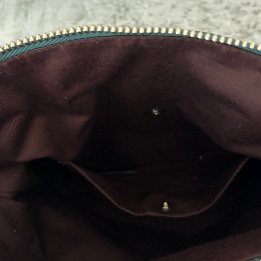 Coach Abby Duffle Hobo Shoulder/Crossbody bag in Coach Emerald Green - Picture 12 of 14